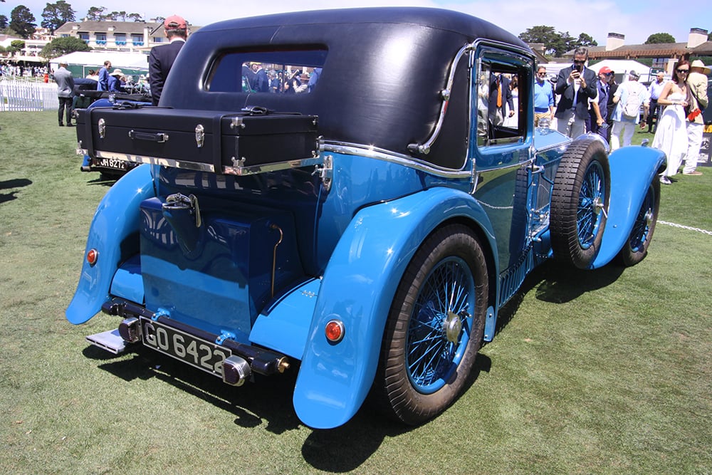 1931 Invicta 4.5 Litre S Type rear