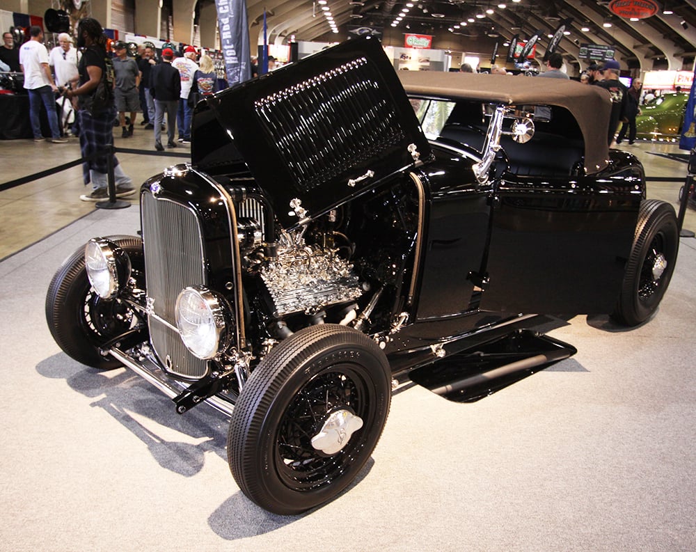 1932 Ford Roadster black engine side flatty copy