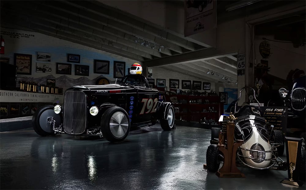 1932 Ford roadster Bonneville car speed record copy