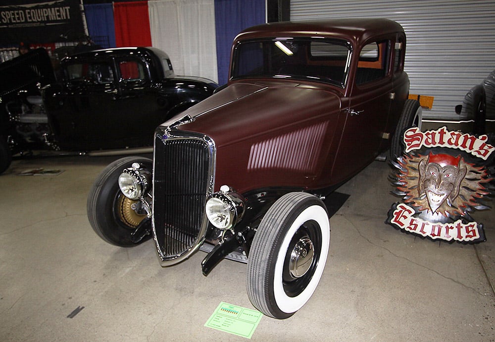 1934 Ford 5 window suede