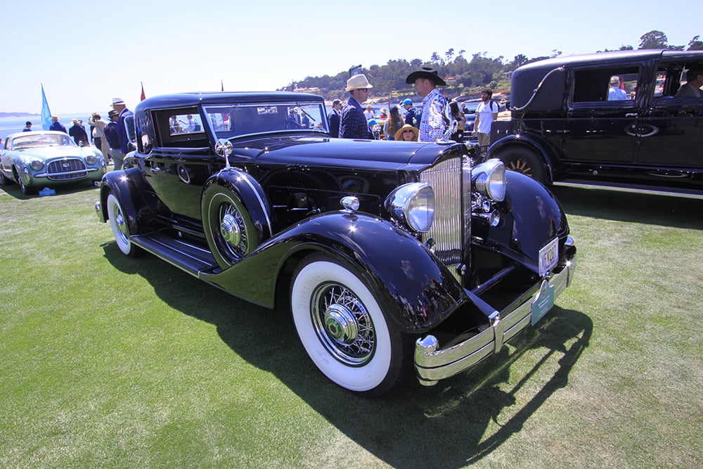 1934 Packard 1107 Twelve Coupe copy