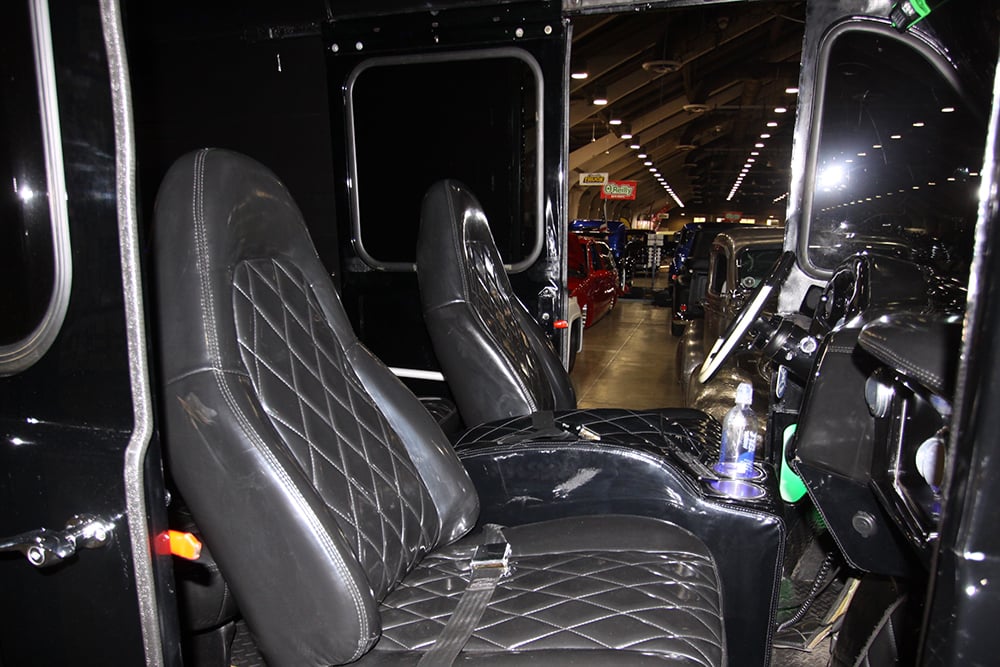 1951 Dodge route van interior