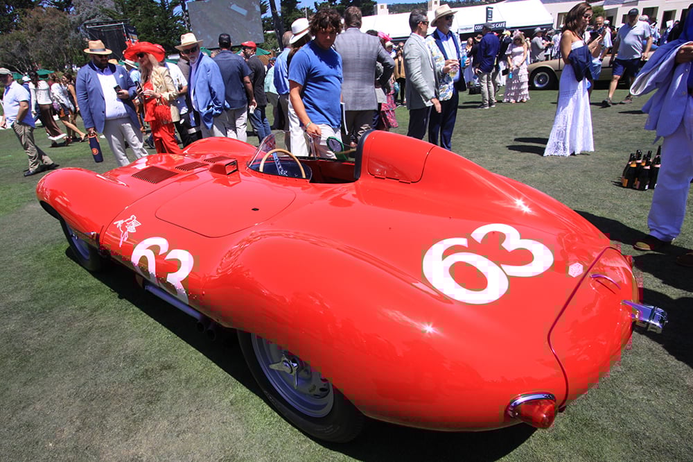 1955 Jaguar D type rear