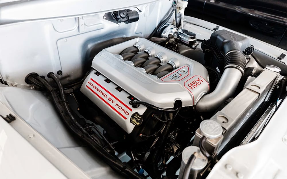 1956 Ford F100 Coyote V8 engine copy