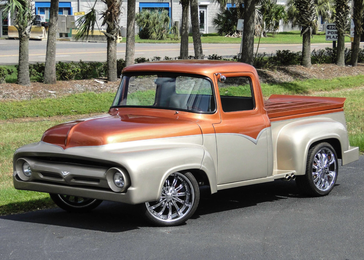 1956 Ford F100 donk wheels