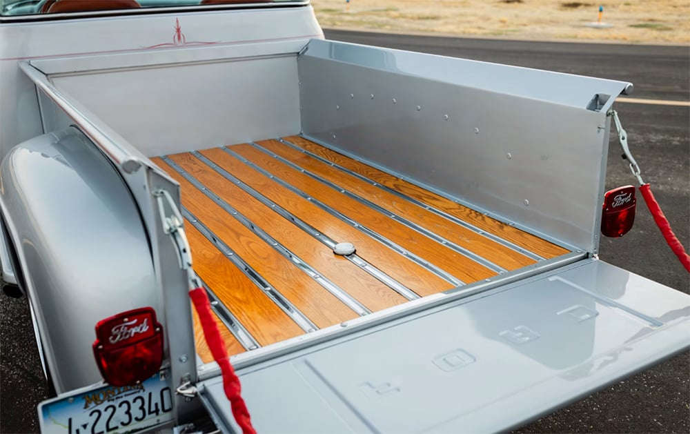 1956 Ford F100 restomod bed copy