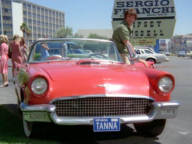 1957 Ford Thunderbird and Robert Urich copy 2