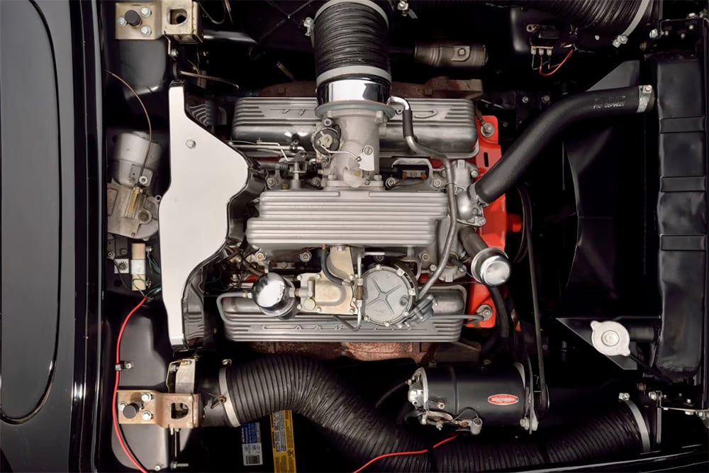 1959 Corvette 283 fuel injected 290 hp engine copy