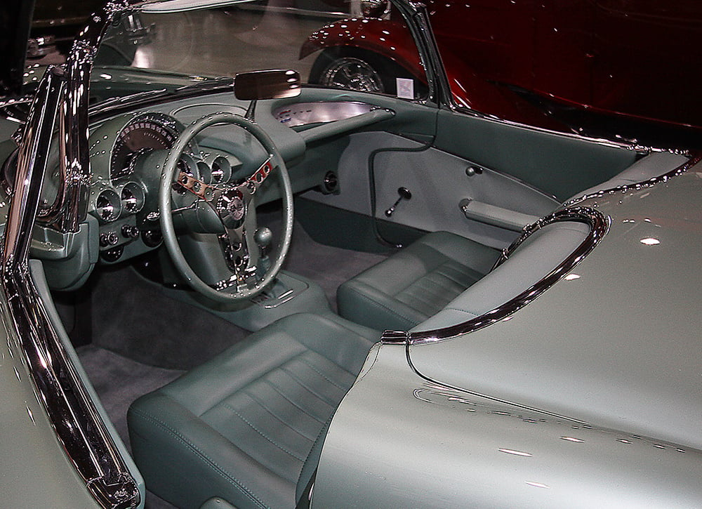 1960 Corvette interior