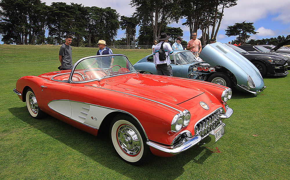 1960 Corvette passenger side