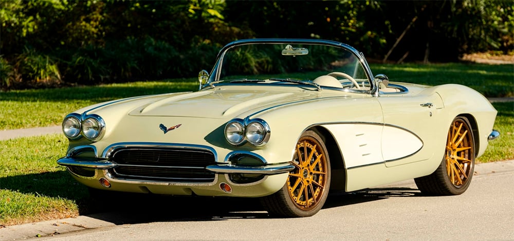 1961 Corvette convertible restomod copy