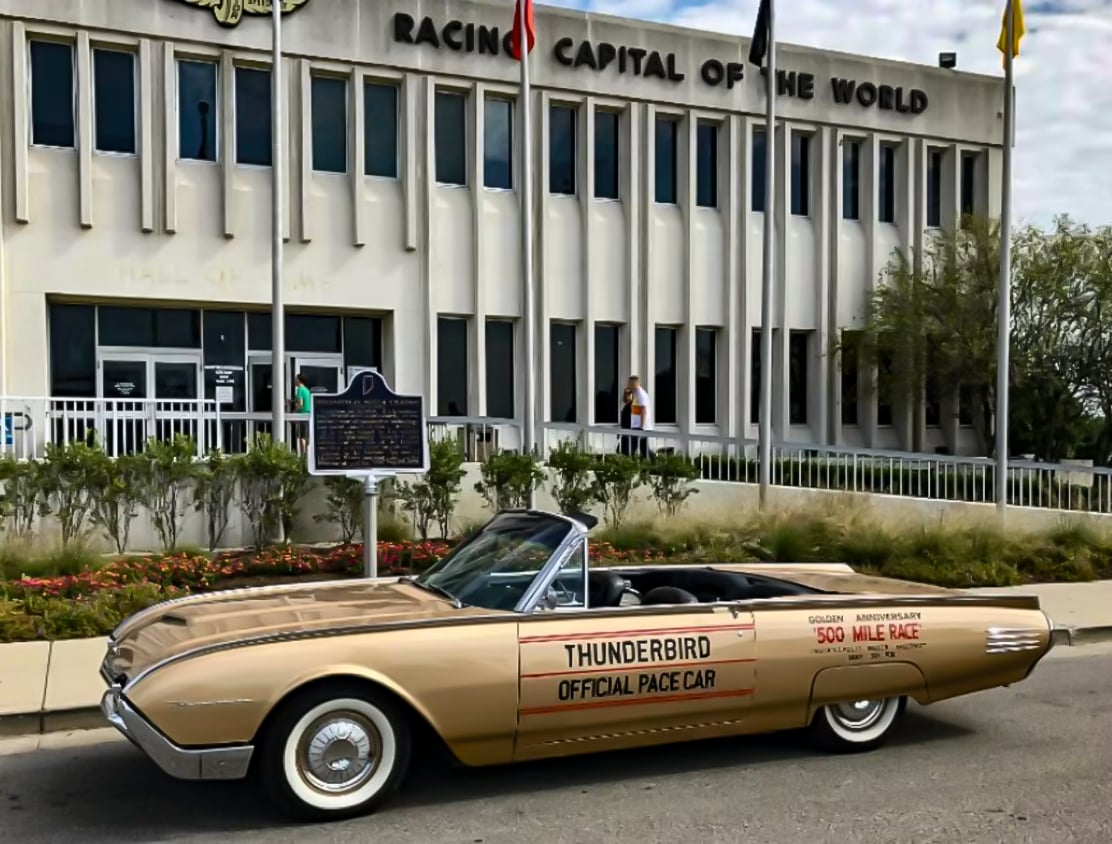 1961 Thunderbird Indy 500 pace car copy