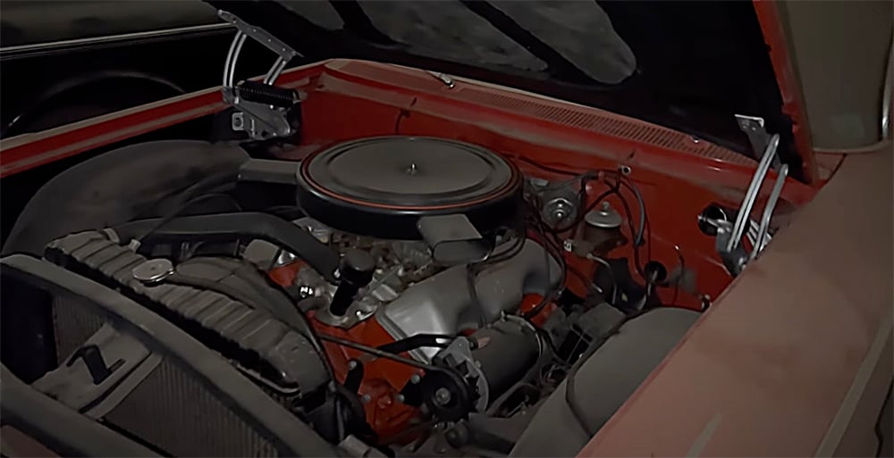 1962 Bel Air 409 engine red copy