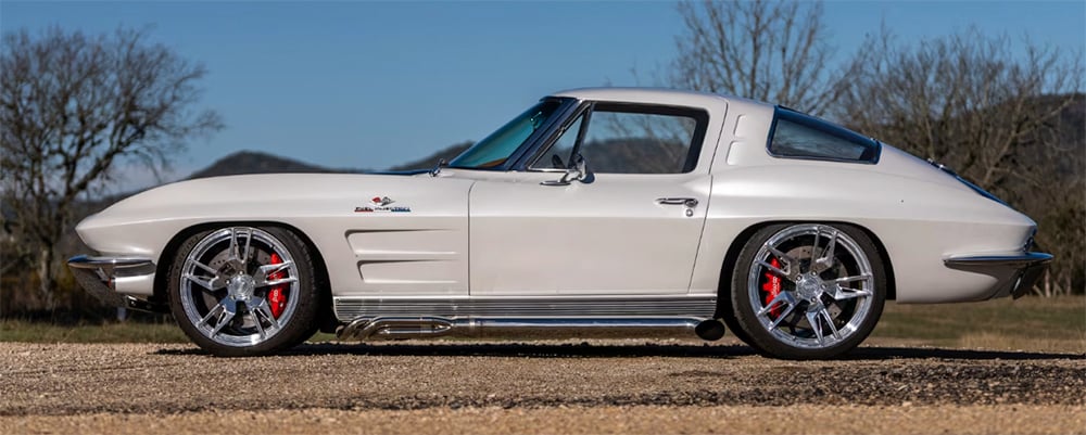 1963 Corvette coupe restomod side view copy