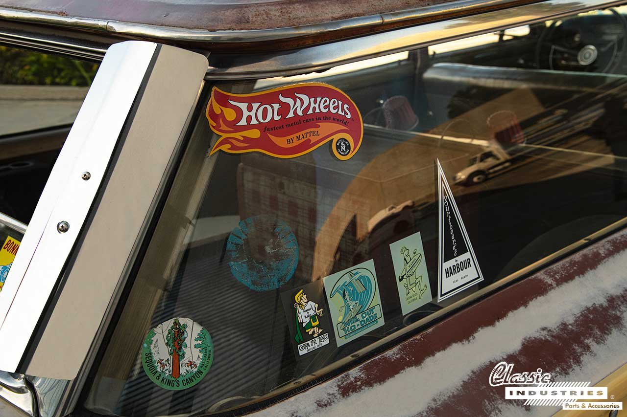 1963_Ford_Country_Squire_Wagon_Decals_Rear_Passenger_Window