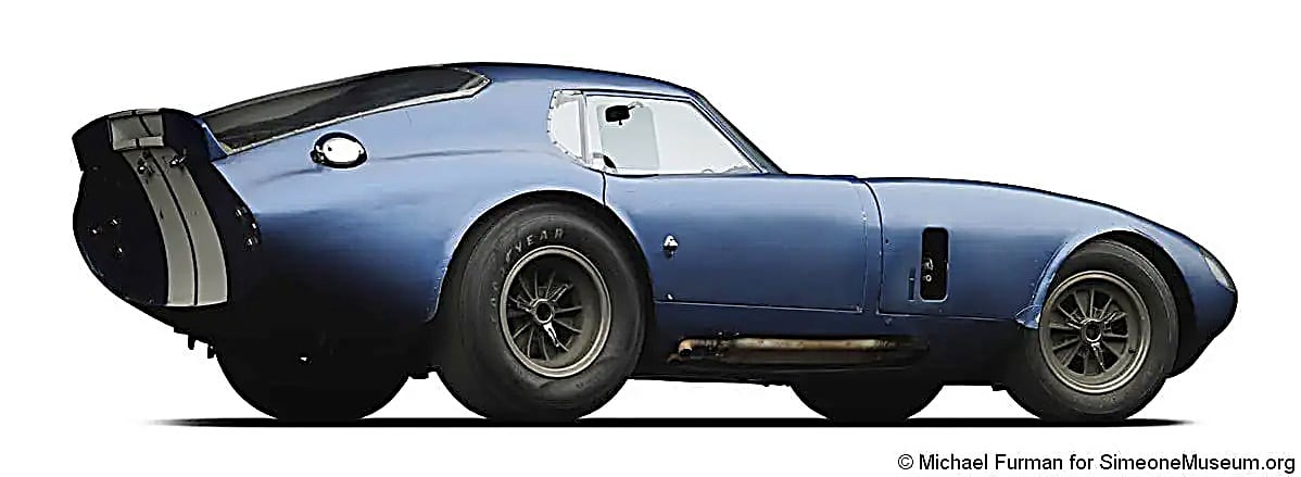 1964 Daytona coupe rear perspective copy