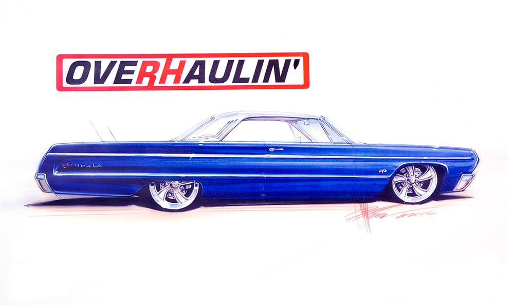 1964 Impala Overhaulin rendering copy