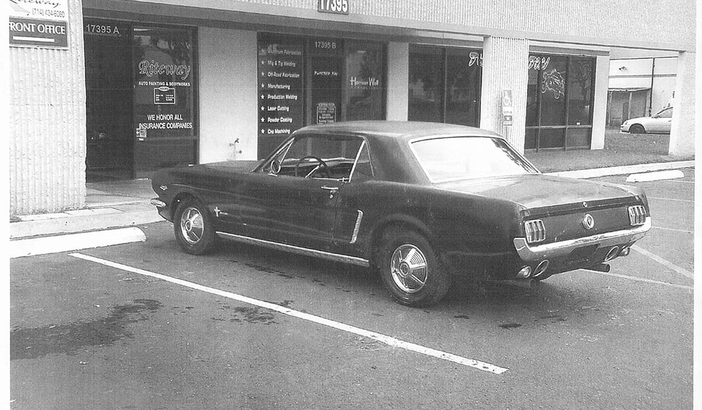 1964.5 Mustang black Wally Ruziecki copy