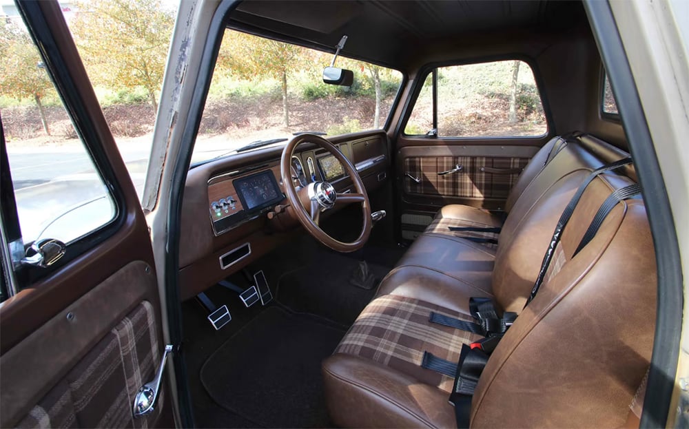 1965 Chevy C10 road burner interior copy