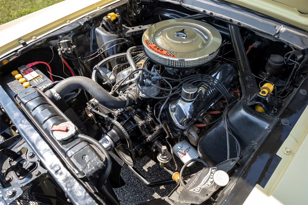 1965 Mustang K-code 289 with 271 horsepower copy