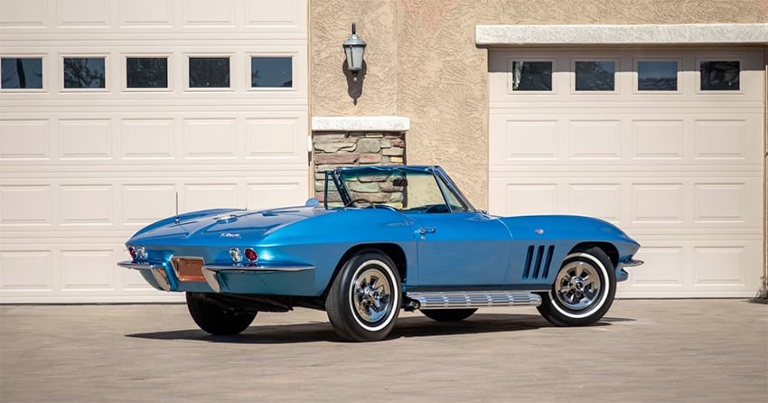 1965 Nassau Blue C2 Corvette 850