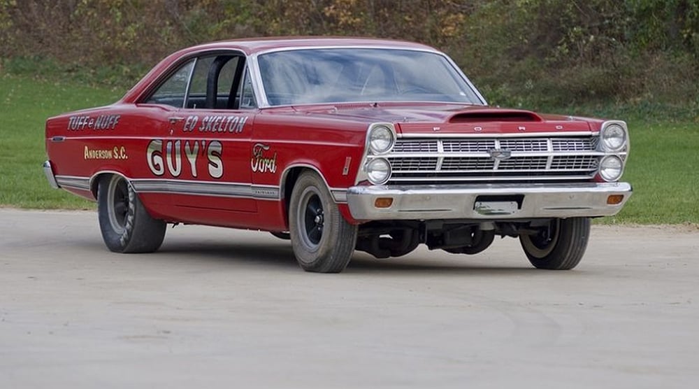 1966 Ford Fairlane R spec red one