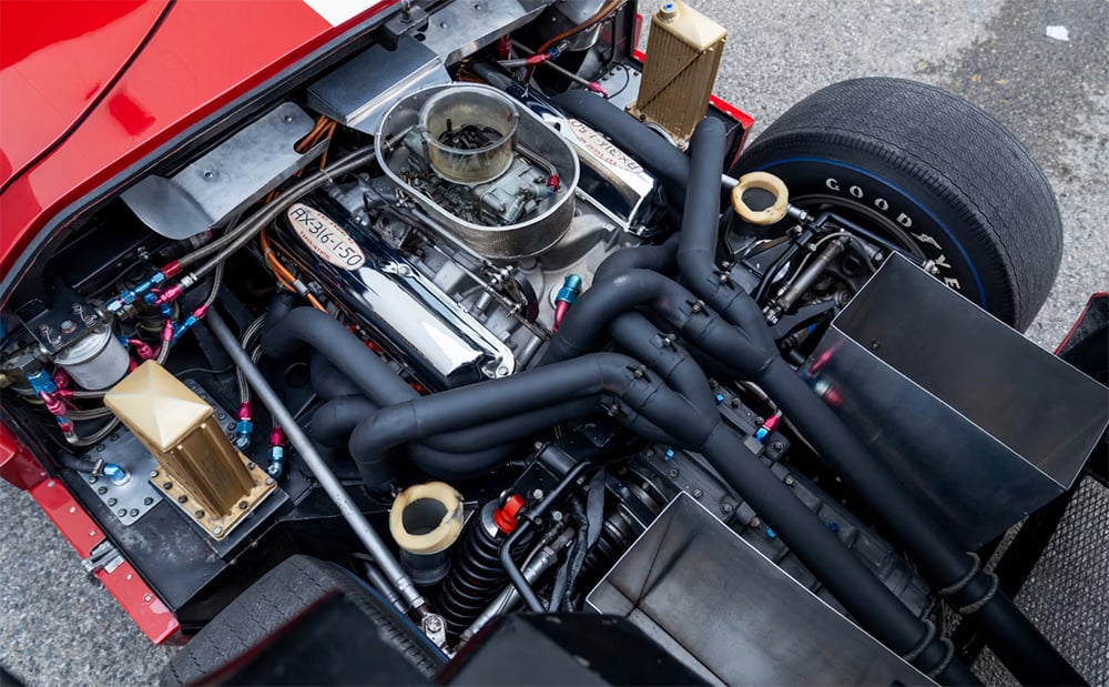 1966 Ford GT40 427 engine copy