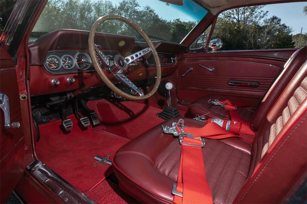 1966 Ford Mustang restomod interior copy