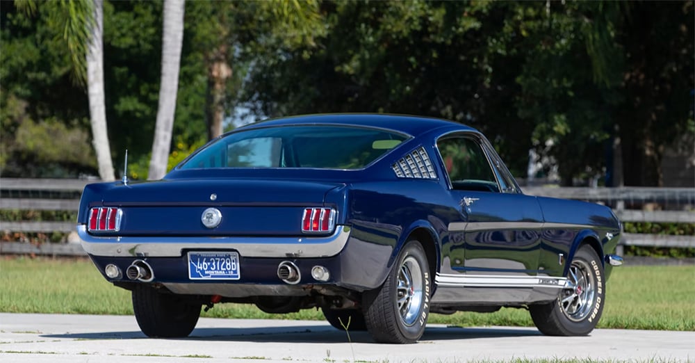 1966 Mustang K code rear copy