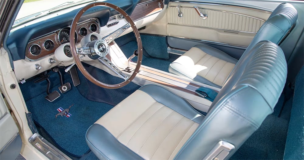 1966 Mustang dash K copy