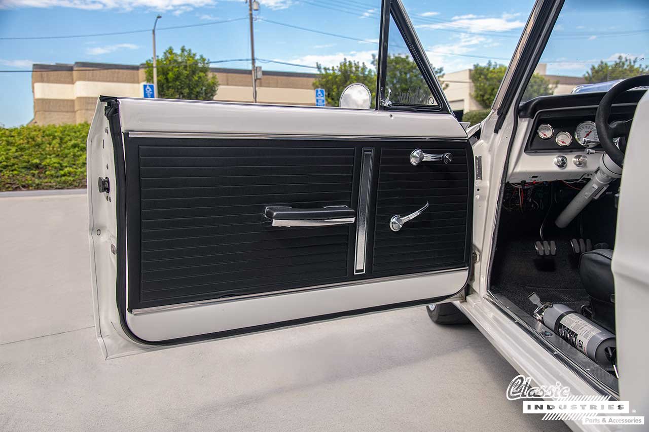 1966_Chevy_II_Nova_White_Driver_Door_Panel