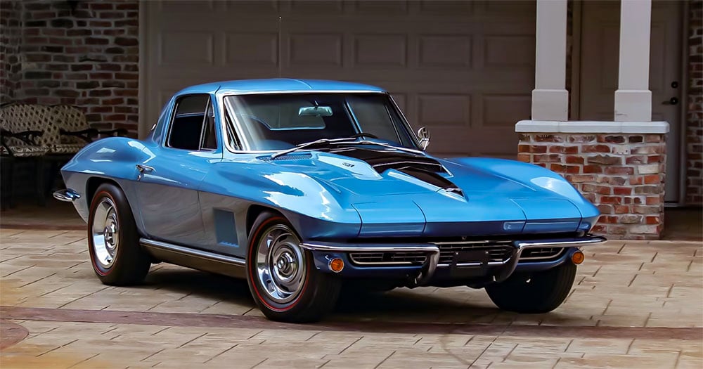 1967 427 L-71 Corvette coupe MArina Blue copy