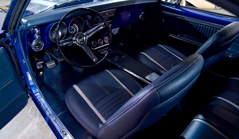 1967 Camaro SS interior driver Overhaulin copy