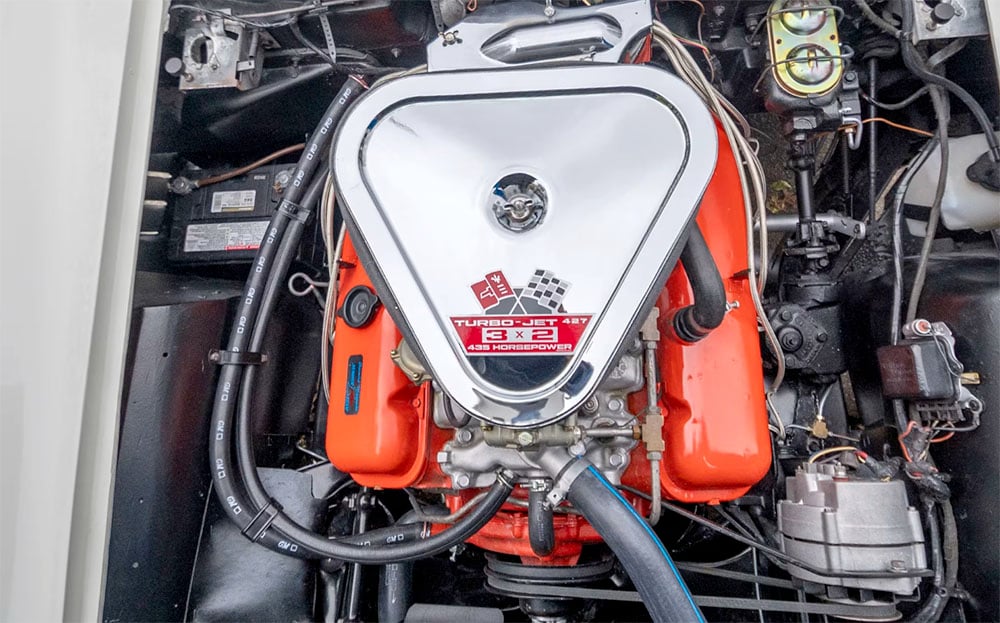 1967 Corvette 427 CID 435 HP L71 engine copy