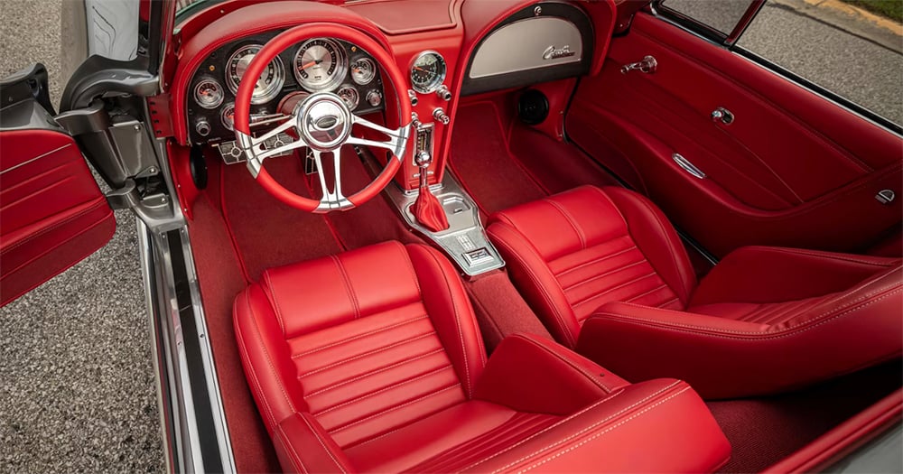 1967 Corvette conv restomod interior copy