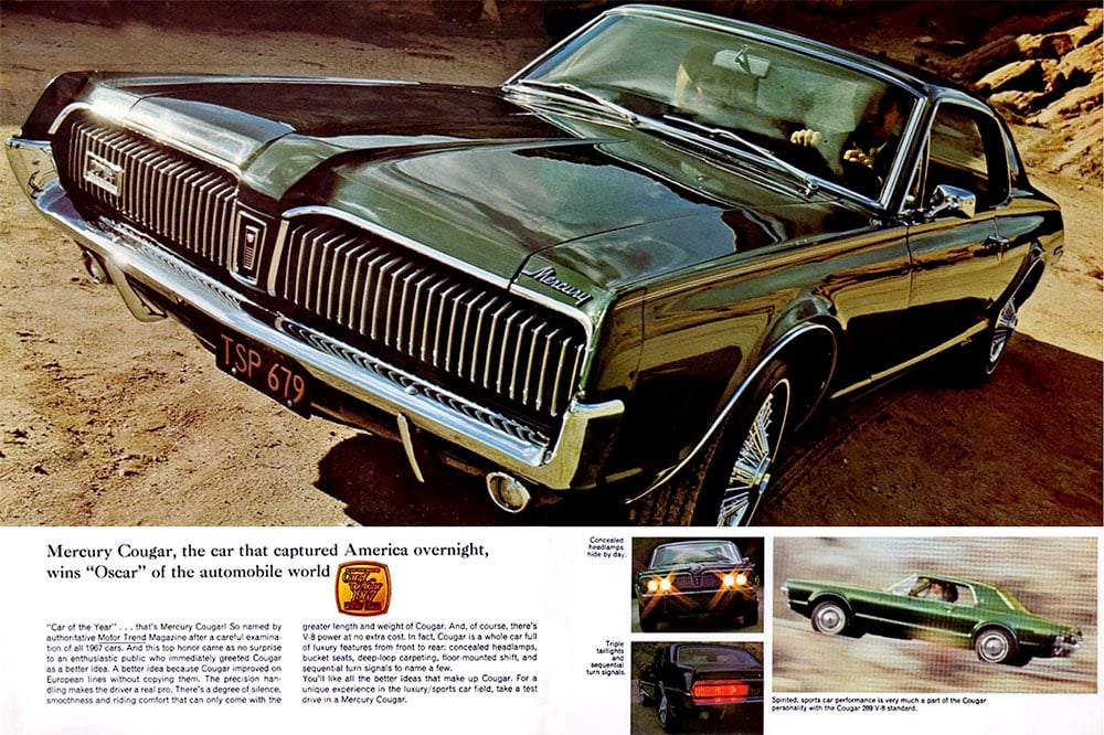 1967 Mercury Cougar Motor Trend Car of Year copy