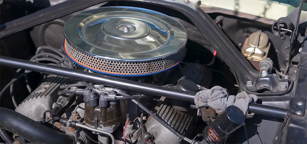 1967 Mustang Patina 289 V8 engine copy