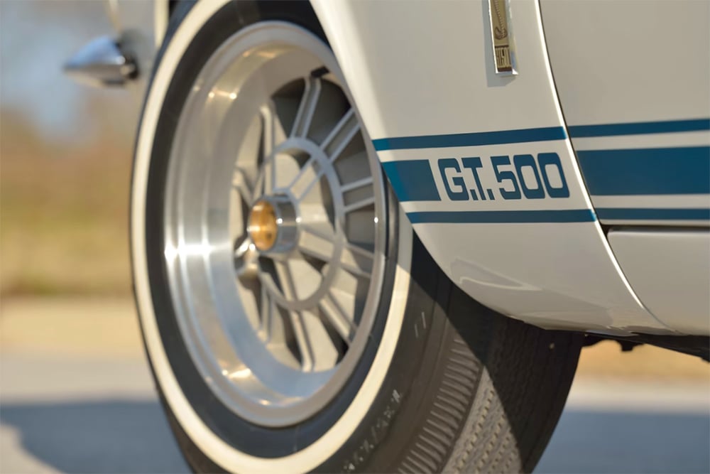 1967 Shelby GT500 Super Snake Goodyear Thunderbolt front tire copy