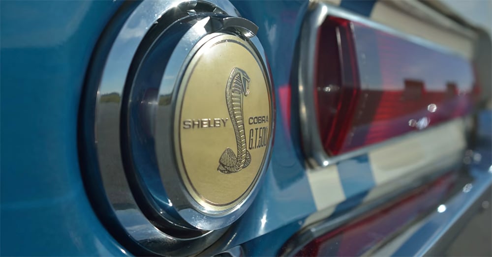 1967 Shelby GT500 Super Snake fuel cap copy