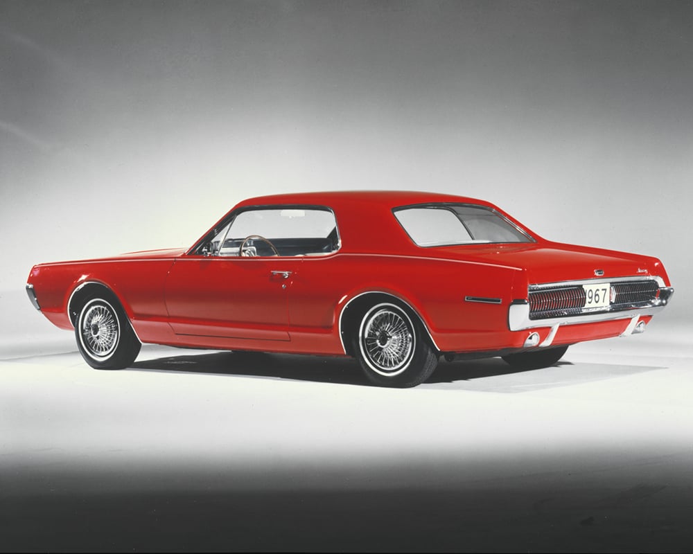 1967_mercury_cougar_rear Ford Heritage Vault copy