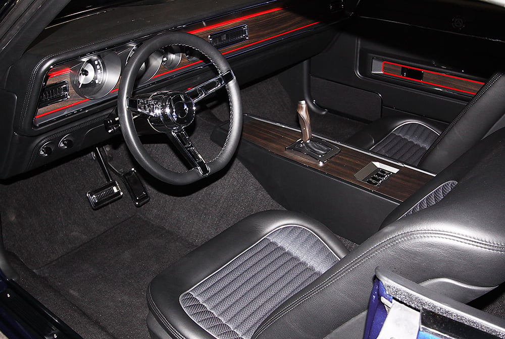 1968 Charger interior