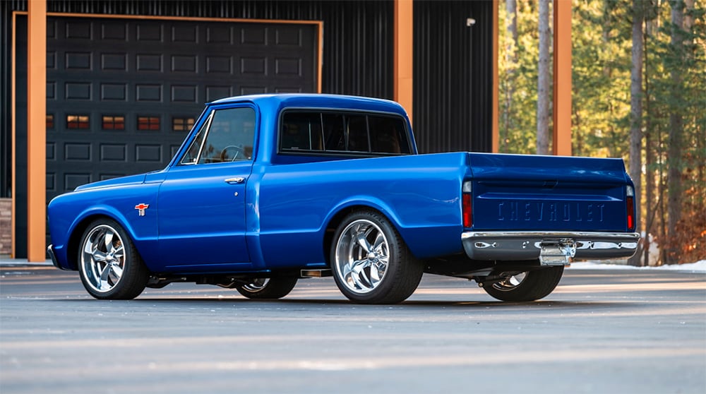 1968 Chevy C10 blue rear copy