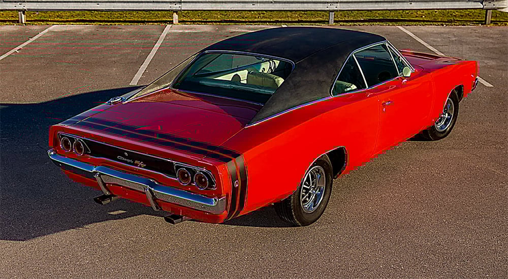 1968 Dodge Charger rear copy