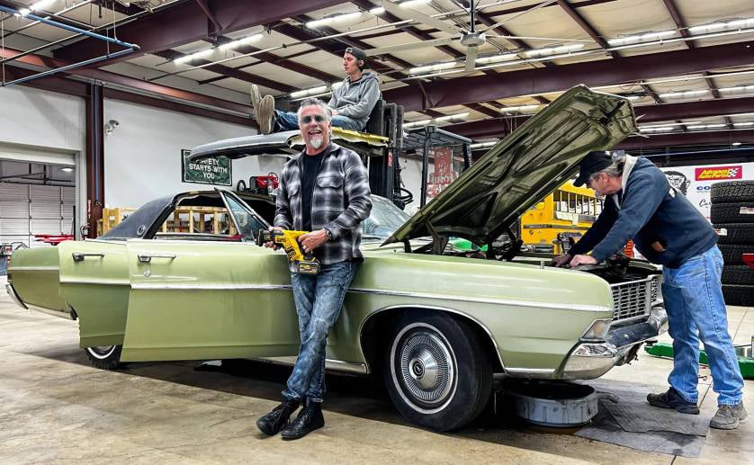 1968 Ford LTD Richard Rawlings and crew