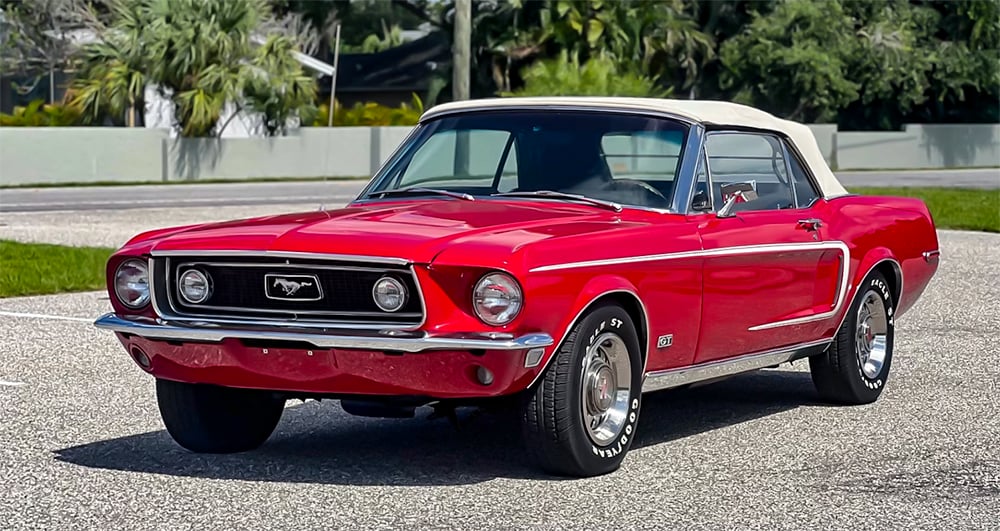 1968 Ford Mustang GT390 convertible copy