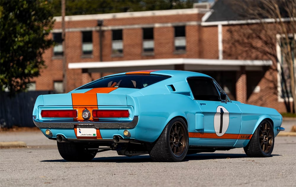 1968 Mustang XS302 restomod rear copy