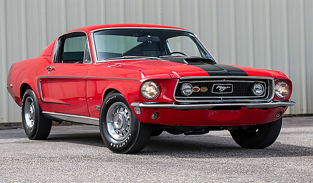 1968 Mustang fb red CI catalog