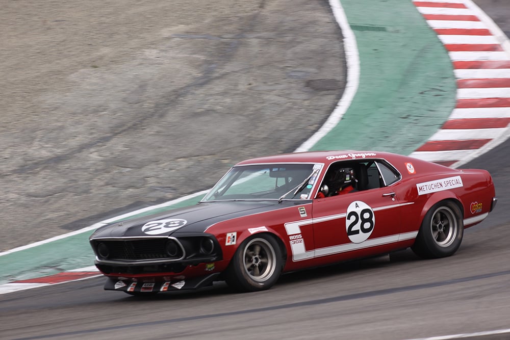 1969 Boss 302 28 red black cork RF copy