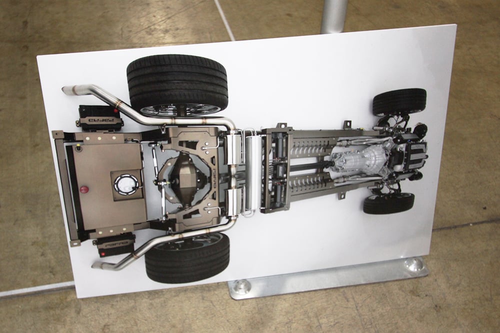 1969 C10 slammed chassis photo
