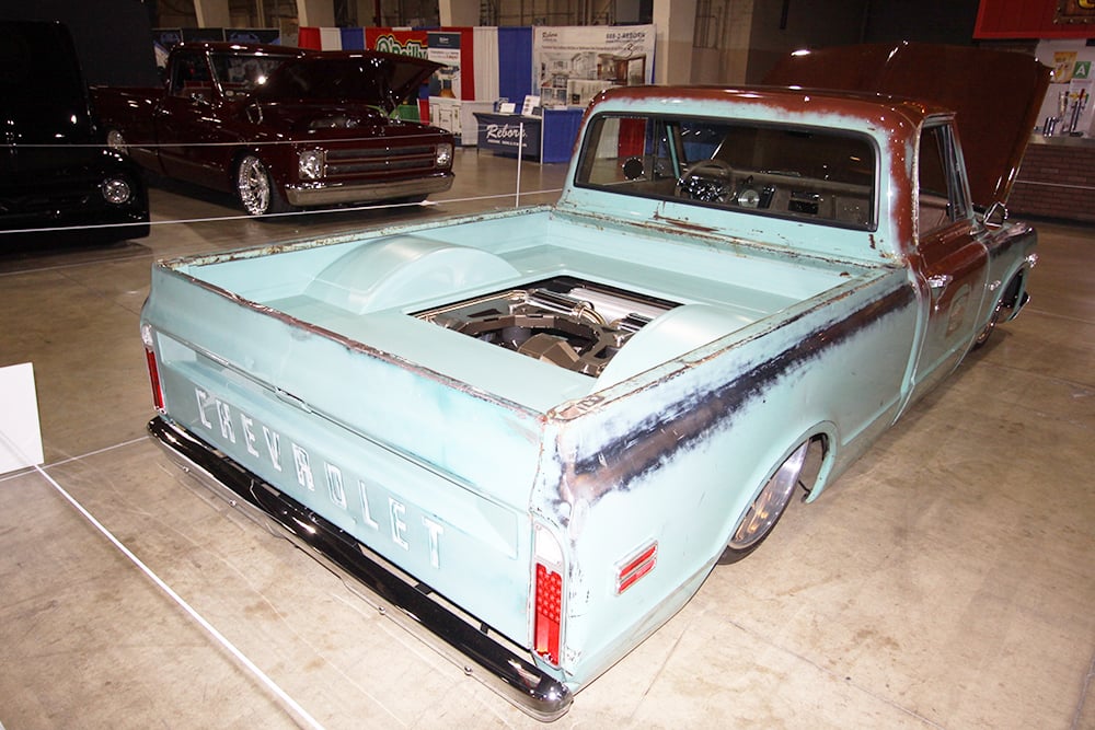 1969 C10 slammed rear